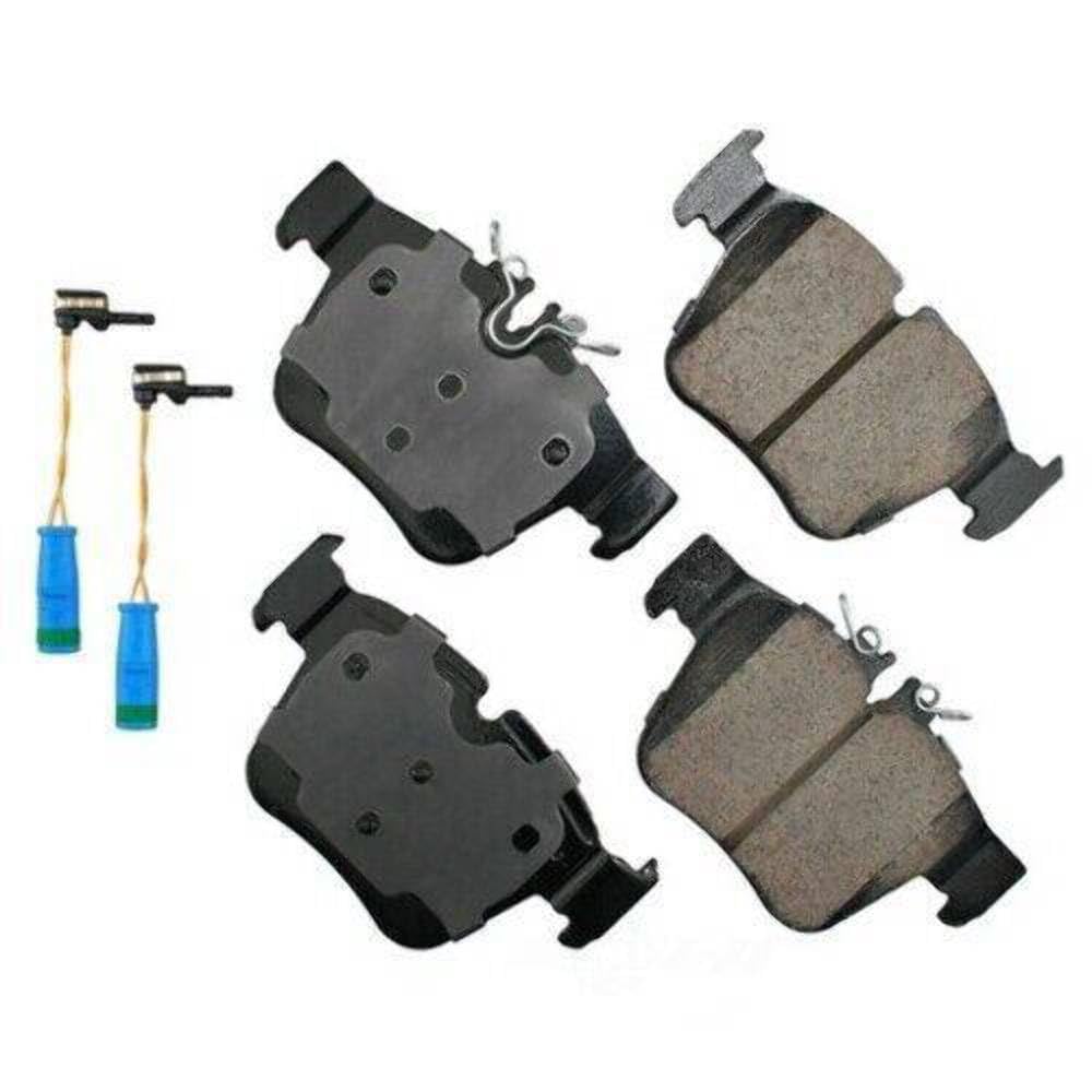 Photo 1 of Akebono EUR1872 Euro Ultra Premium Ceramic Disc Brake Pad Kit, GREY