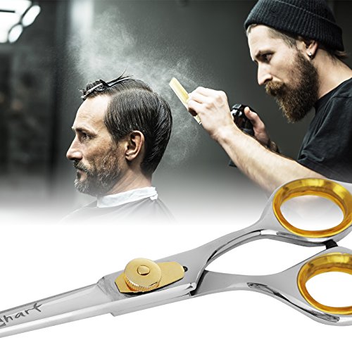 Sharf Professional 7 5 Straight Barber Scissors Sharp 440c