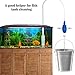 GABraden Aquarium Tool Plants with Siphon,Aquarium Vacuum Gravel Cleaner for Fish Starter Kitsthumb 3