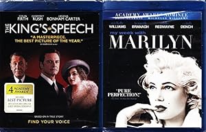 Image of The King's Speech & My Week With Marilyn Monroe Blu Ray Drama Movie Set