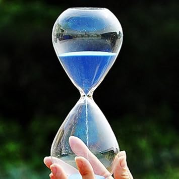 Rosepoem Sanduhr Bunte Sanduhr Zahnbürste 5 Minuten Sanduhr Sand Uhr für Kinder und Jugendliche Dekorationen