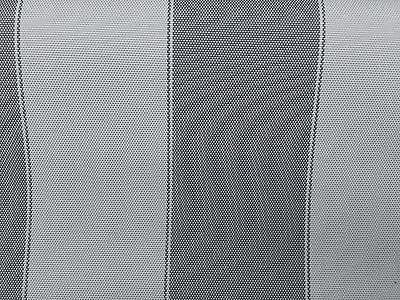 Charcoal Light Gray Striped Waterproof Outdoor Canvas Fabric- 60"-600 Denier-BTY