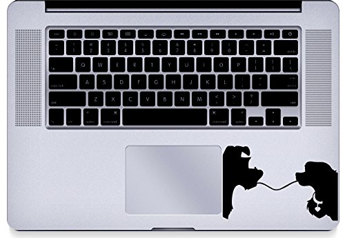 Lady - And - Tramp - Trackpad - Macbook - Decal - Keyboard