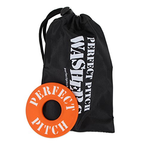 Maranda Enterprises Perfect Pitch Washers, 4 pack, Orange