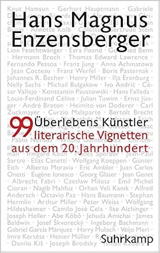 Uberlebenskunstler 99 Literarische Vignetten Aus Dem 20 Jahrhundert Enzensberger Hans Magnus 9783518427880 Amazon Com Books