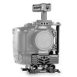 SMALLRIG GH5 Half Cage Kit for Panasonic Lumix with Battery Grip - 2025, Top Handgrip, GH5 Half-cage and Dual Rod Clamp Baseplate System Included