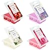 LA BELLEFÉE 4 x Packs Perfume Box Wax Melts Set of Rose, Jasmine, Cherry, Lavender, Organic, Vegan, Soy Wax melt…