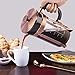STARNUO French Press Coffee Maker,34 Ounce,1.0 Liter,18/10 Stainless Steel,Heat Resistant Borosilicate Glass,with 4 Level Filtration System