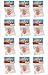 12 SETS OF STEEL METAL JACKS WITH RUBBER SUPER BALL, CLASSIC KIDS TOY BY DISCOUNT PARTY AND NOVELTY