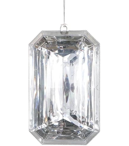 Ganz 2022 Limited Edition Holiday Jewel Ornament - 5-inch Sparkly Acrylic Christmas Tree Decor