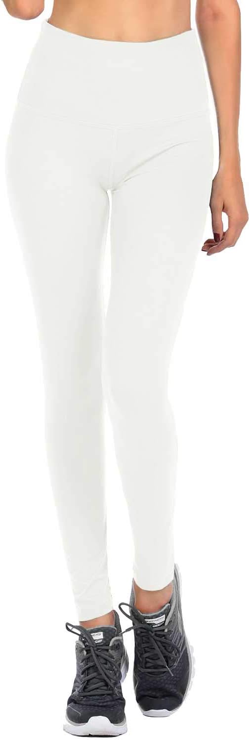VIV Collection Signature Full Length & Capri Leggings Yoga Waistband | Solid Brushed
