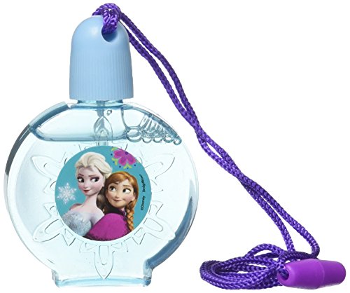 Disney Frozen Bubble Necklace Birthday Party Favour Toy and Prize Giveaway (1 Piece), Sky Blue/Violet, 2 1/4