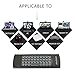 oFourSmart MX3 Multifunction 2.4G Air Fly Mouse Mini Wireless Keyboard & Infrared Remote Control & 3-Gyro + 3-Gsensor for Google Android TV Box, IPTV, HTPC, MINI PC, Android Projector