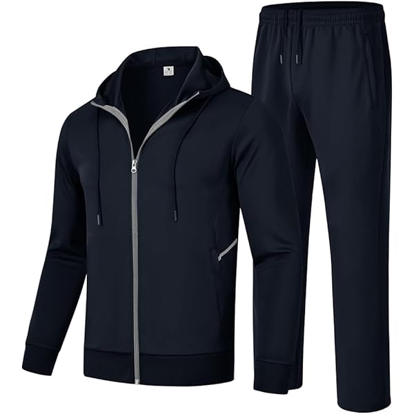 YSENTO Men's Tracksuits Outfits 2 Pieces Jogger Sets Jogging