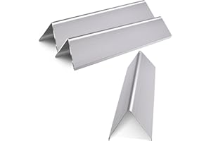 Cozilar Grill Accessories Parts for 7635 Weber Spirit Grill E-210, GS4 Weber Spirit Flavorizer Bars Spirit 200 Series, Spirit II E-210, Spirit 2 E-210, BBQ Gas Grill Replacement 15.3” Stainless Steel