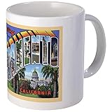 CafePress - Sacramento California Greetings Mug - Unique Coffee Mug, Coffee Cup