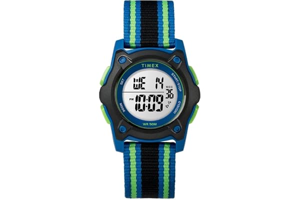 Timex TIME Machines® 29mm Elastic Fabric Kids Watch