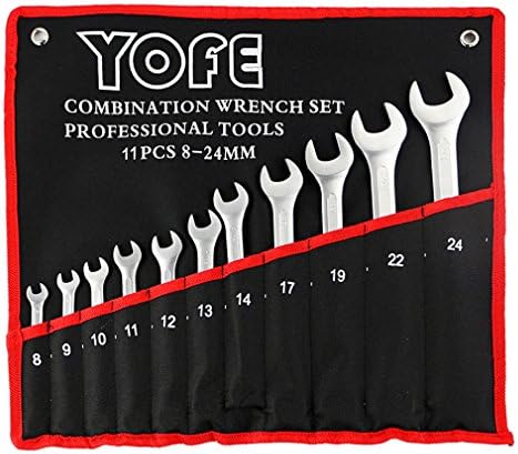 11pcs Draper Imperial Combination Spanner Set AF Sizes Open Ended/Ring