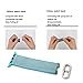INTENY Woven Nylon Strap Buckle Replacement Wrist Bracelet with Silicone Band for Apple Watch Band Series 1 Series 2 38mm-Black