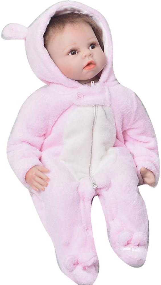 Prezzo NACHEN Rinato Bambola 55cm Simulazione Bambino Occhi Marroni Capelli Giallo Carino Bambini Regalo Bambole Neonato Partner Offerte