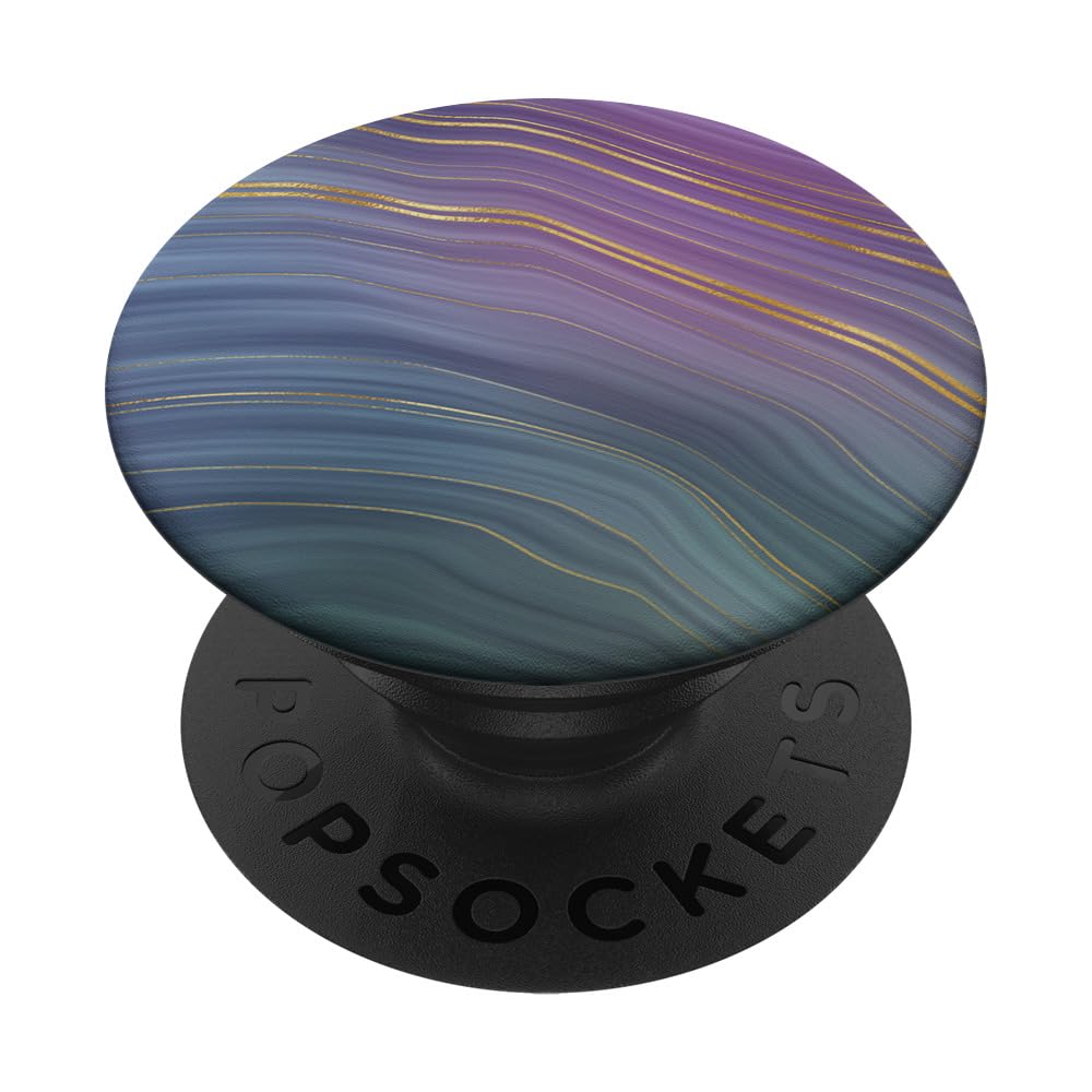 PopSockets Design in Teal Yellow Purple Blue Rose AEHP008 PopSockets PopGrip: Swappable Grip for Phones & Tablets