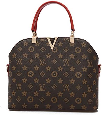 XL Fashion Trend Old Flower Bag Shoulder Messenger Printed Clutch Bag-YG802-2