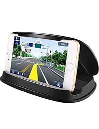 Soporte de teléfono móvil para coche, soporte de teléfono para coche, 1-negro