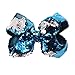 JOYOYO Boutique Glitter Reversible sequins 8 Inch Bows For Girls Hair Bow Clips For Baby Girls Teens Kids Toddlers 4 Colors Reversible Sequins
