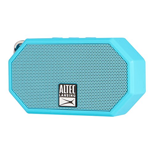 Altec Lansing IMW257 Mini H2O Wireless Bluetooth Waterproof Speaker (Aqua)