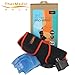 TherMedic Far Infrared Heating Brace with Heating/Thermal Pad and Ice Pack for Slap Tear, Labral Tear and Frozen Ankle, Ankle pain (PW170)