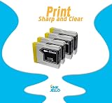 InkJello LC970B Black Ink Cartridge 4-Pack Compatible Brother DCP MFC Printers view 3