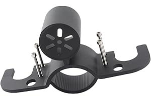 Pomya Trailer Chain Organizer, Trailer Chain Holder, High Hardness Aluminum Alloy Plug Holder for 7 Way Plug, RV Towing Acces