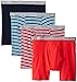 Fruit of the Loom Men's Stripe Solid X-Size Boxer Brief(Pack of 4)
