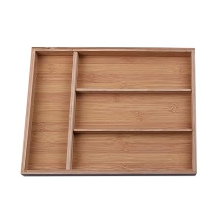 Buy Cutlery Tray Eco Friendly Bamboo Accessories Drawer 4