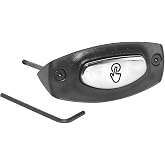 Sloan EBV-130-A Single Flush Cover Button Assembly, Commercial Repair Part | Single flush cover button assembly designed for commercial valve models. Replaces damaged top hardware. 0325172
