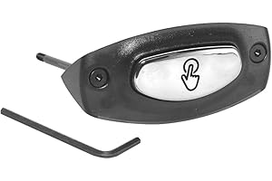 Sloan EBV-130-A Single Flush Cover Button Assembly - For use with Sloan G2 and ECOS Sensor Flushometers, Replacement Manual Override Button, Original OEM Parts, 0325172