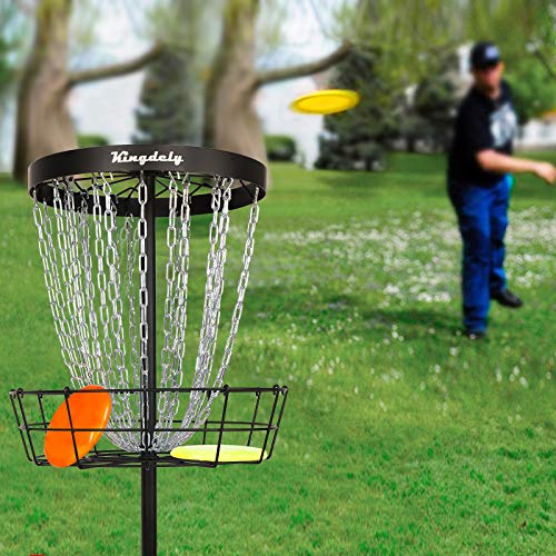 Disc Golf Basket Target, Upgraded 24Chain Metal Disc Golf Practice