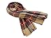 VIISHOW Fever Stylish Warm Blanket Scarf Gorgeous Wrap Shawl,A Brown Red,One Size