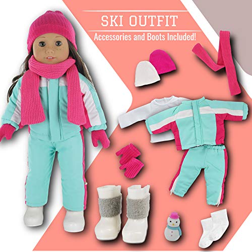 image for PZAS Toys Doll Clothes Fits American Girl Doll Clothes- 5 Complete Out