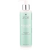 Gentle Organic Face Wash – All Natural Hydrating Cleanser for Sensitive & Dry Skin – With Goat Milk & Organic Aloe & Vitamin E – Paraben & Sulfate & Fragrance Free – Daily Cleanser for Women & Men