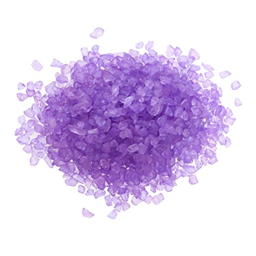JiaUfmi Crystal Gravels Glass Crushed Gravel for Aqurium Fish Tank Supplies, Craft Sand Stone for Fairy Gardens Landscape Bottom Decoration Accessories (Purple) - Thumbnail 2