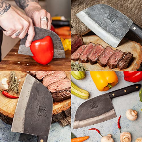 COOLINA PROMAJA Cleaver Knife for Meat Cutting & Vegetable Carbon