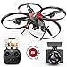 [Upgraded Big Size] DROCON Drone with Camera,720P 120°FOV FPV Real-time Video, Quadcopter Designed for Beginners with a 15-min Flight Time Modular Battery, Altitude Hold, 4GB TF Card Included