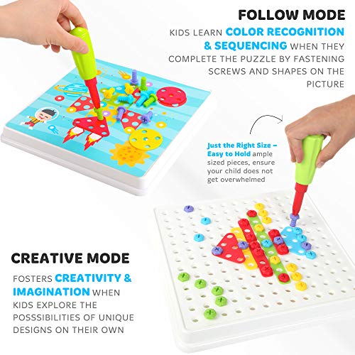 Fine Motor Skill Building Toy with STEM Activities for Kids Ages 35