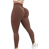 Impact Hidden Scrunch Butt Leggings for Women Mid Low Waist Gym Workout Legging Tummy Control Booty Lifting Yoga Pants