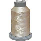 Glide Thread Trilobal Polyester No. 40-1000m Spool -20001 Cream