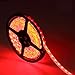 LED Strip Lights, SuperonlineMall 16.4FT 5M SMD 5050 Waterproof 300LEDs Flash Strip Light,Ribbon LED Lighting Strip, 12V (Red)