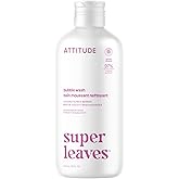 ATTITUDE Bubble Bath, EWG Verified, Plant and Mineral-Based, Dermatologically Tested, Vegan Body Care Products, Coconut & Wild Berries, 16 Fl Oz