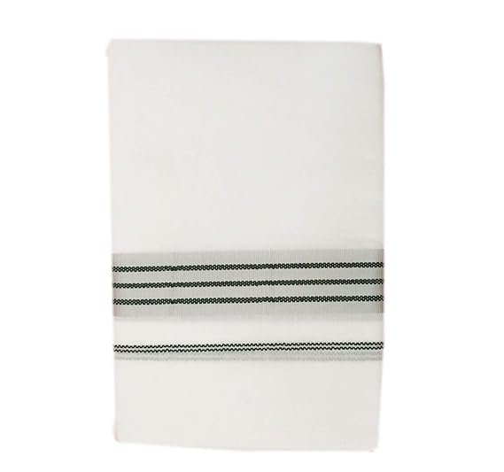 Men's Pure Cotton White Dhoti(141_White_2m)