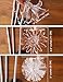 BRIGHT ZEAL [Set of 3] LED Color Changing Solar Stake Lights Outdoor (Dandelion, Lily, Sunflower) - Solar Light LED Garden Decor Statues - Patio Lights LED Outdoor Multicolor Changing LED Lights